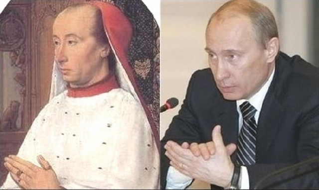 Сходство Путина Фото