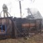 Сгорел дом в деревне Муромцево