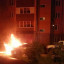 В Волоколамске во дворе жилого дома сгорел автомобиль